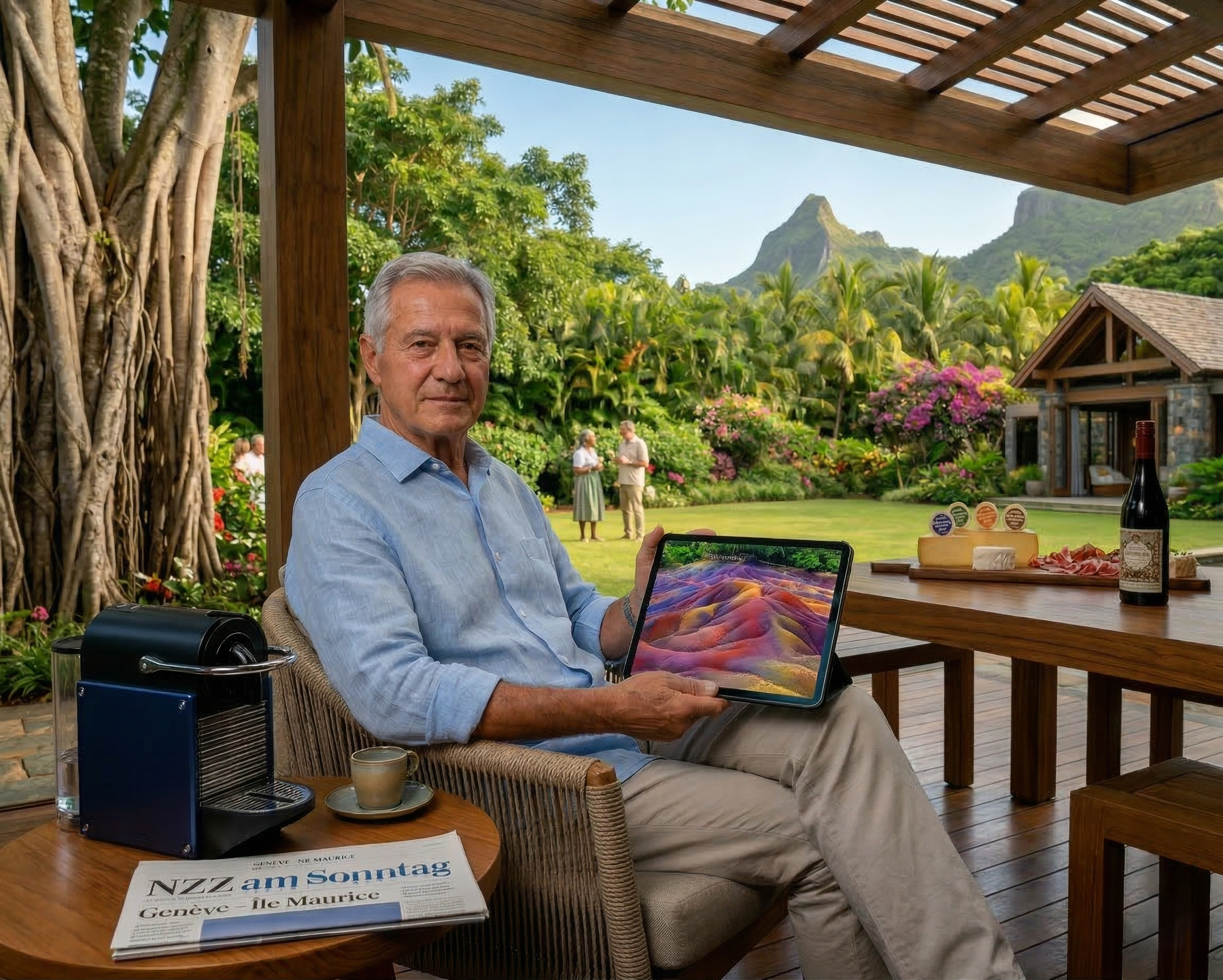 Int&eacute;rieur lumineux d&rsquo;un bungalow
